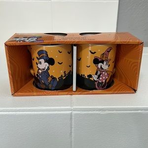 Disney Halloween Mickey & Minnie Mug Set
